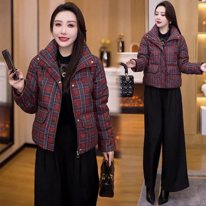 深冬独特超好看棉服女款2025新款今年流行爆款韩系独特漂亮小棉袄
