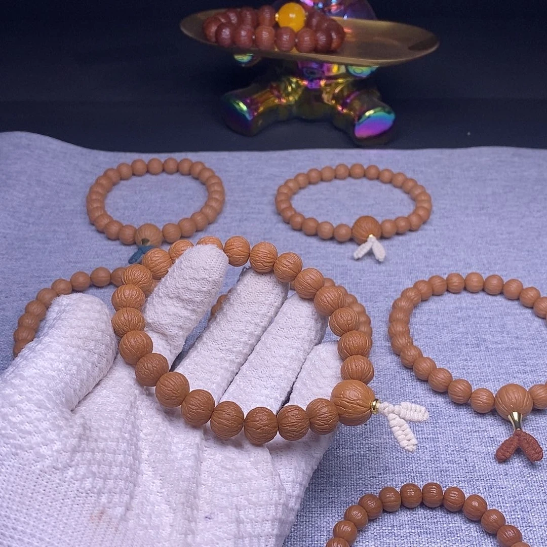 猴头核桃吊坠小****?凤羽01