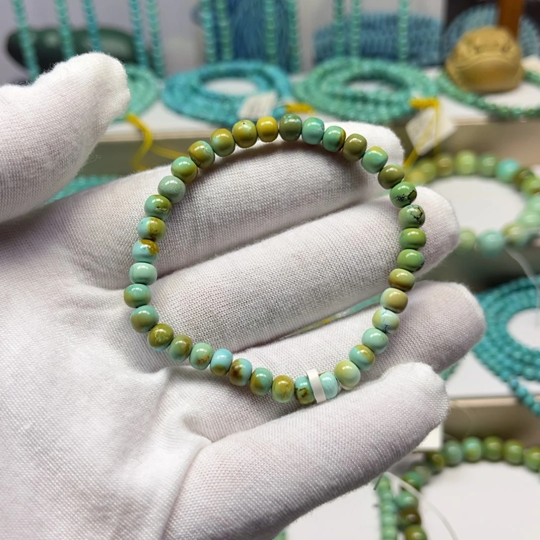 绿松石未镶嵌手链