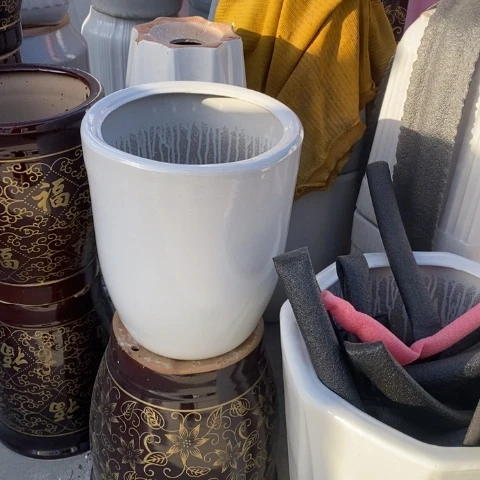 低腰白锥中 口27/33