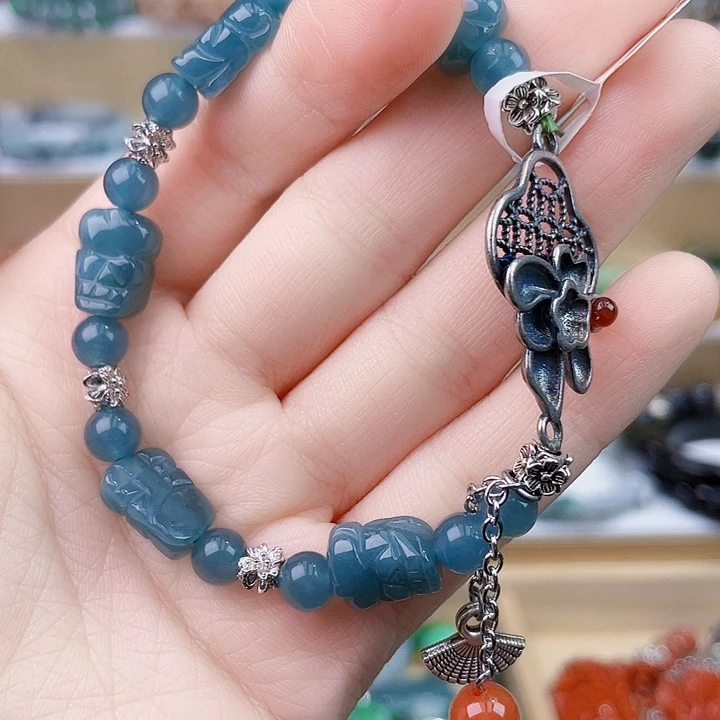 翡翠未镶嵌手链手链