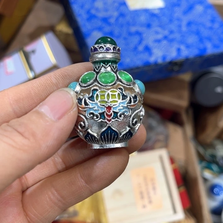 紫砂高货鼻烟壶——