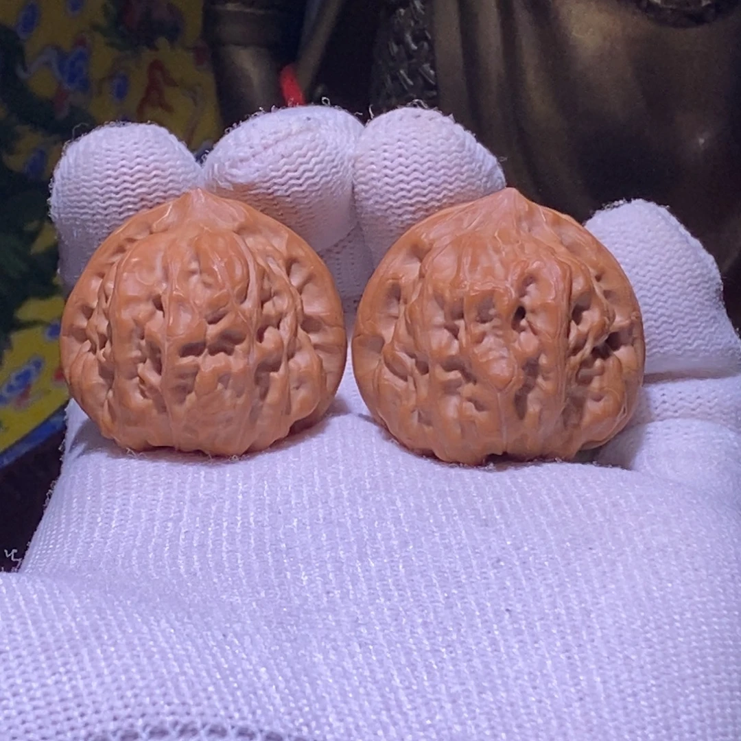 中***华文玩核桃吊坠全品35 37 36门头沟元宝