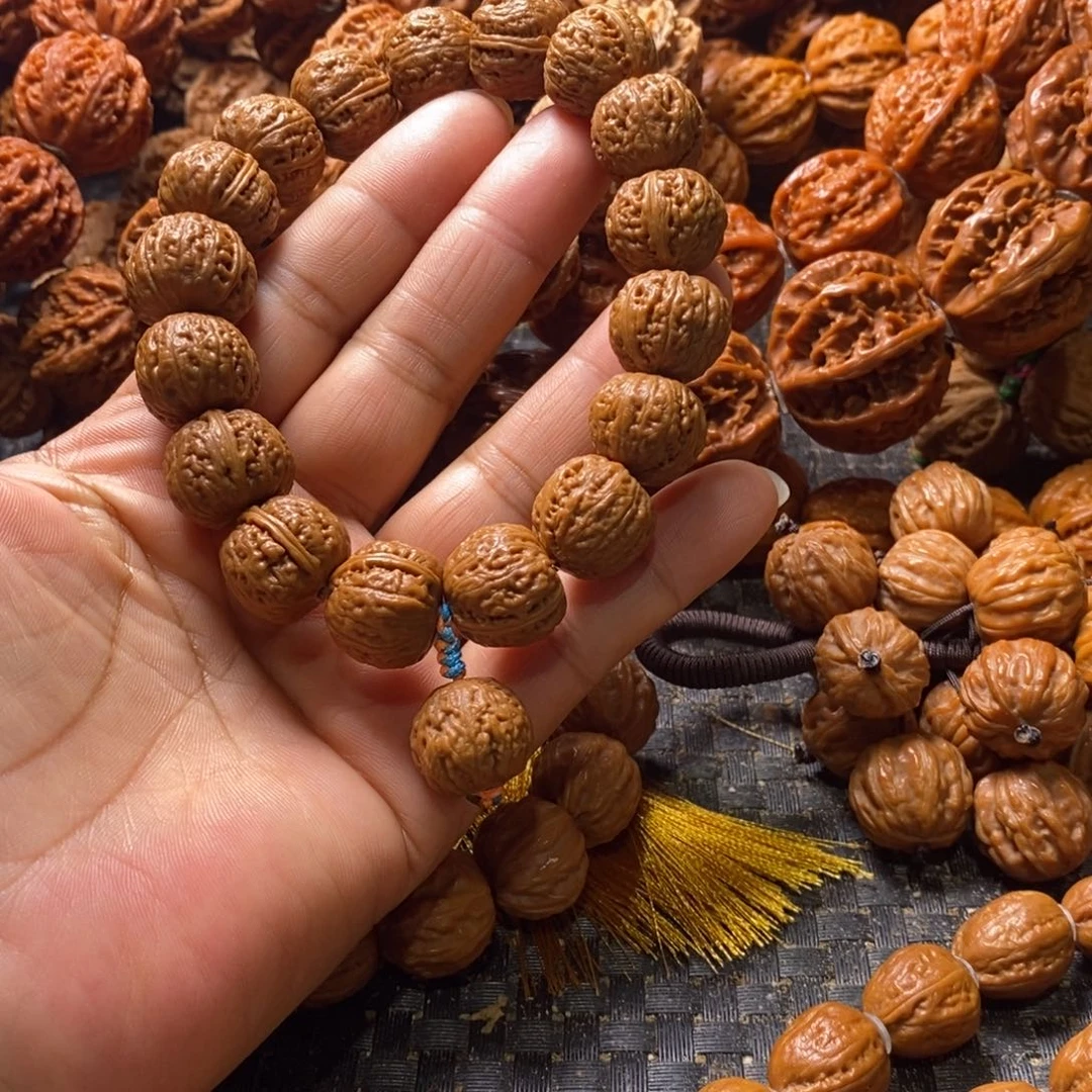 立***升吊坠文玩核桃磨盘