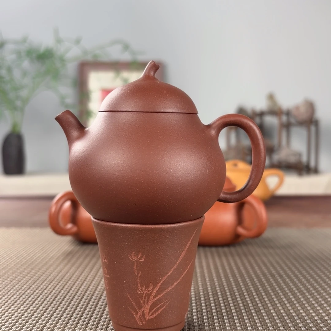 茶壶紫砂黄龙山原矿紫砂壶