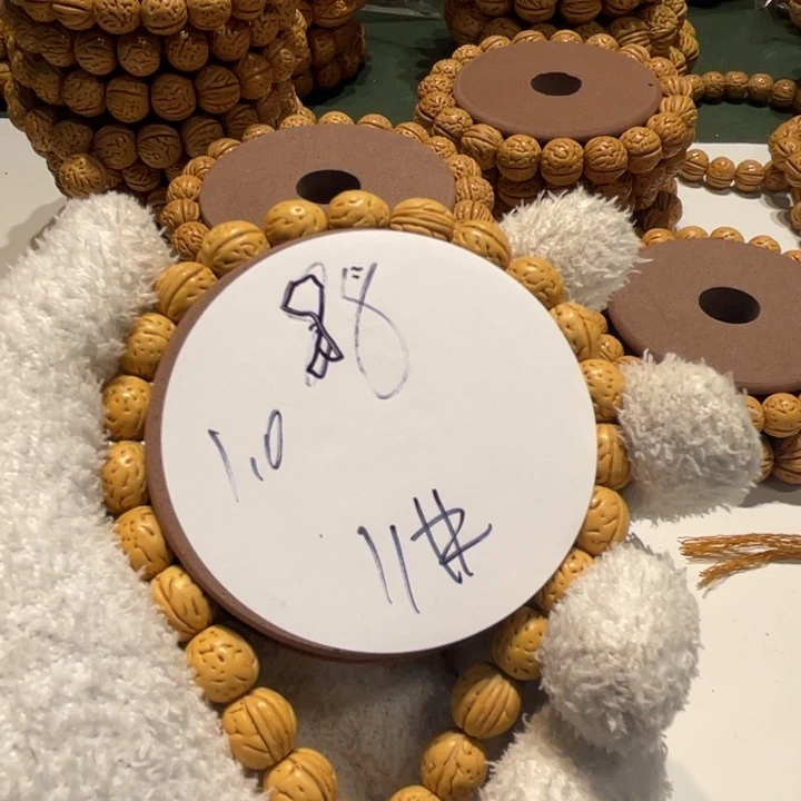 桃核手串11文玩桃核手串直播