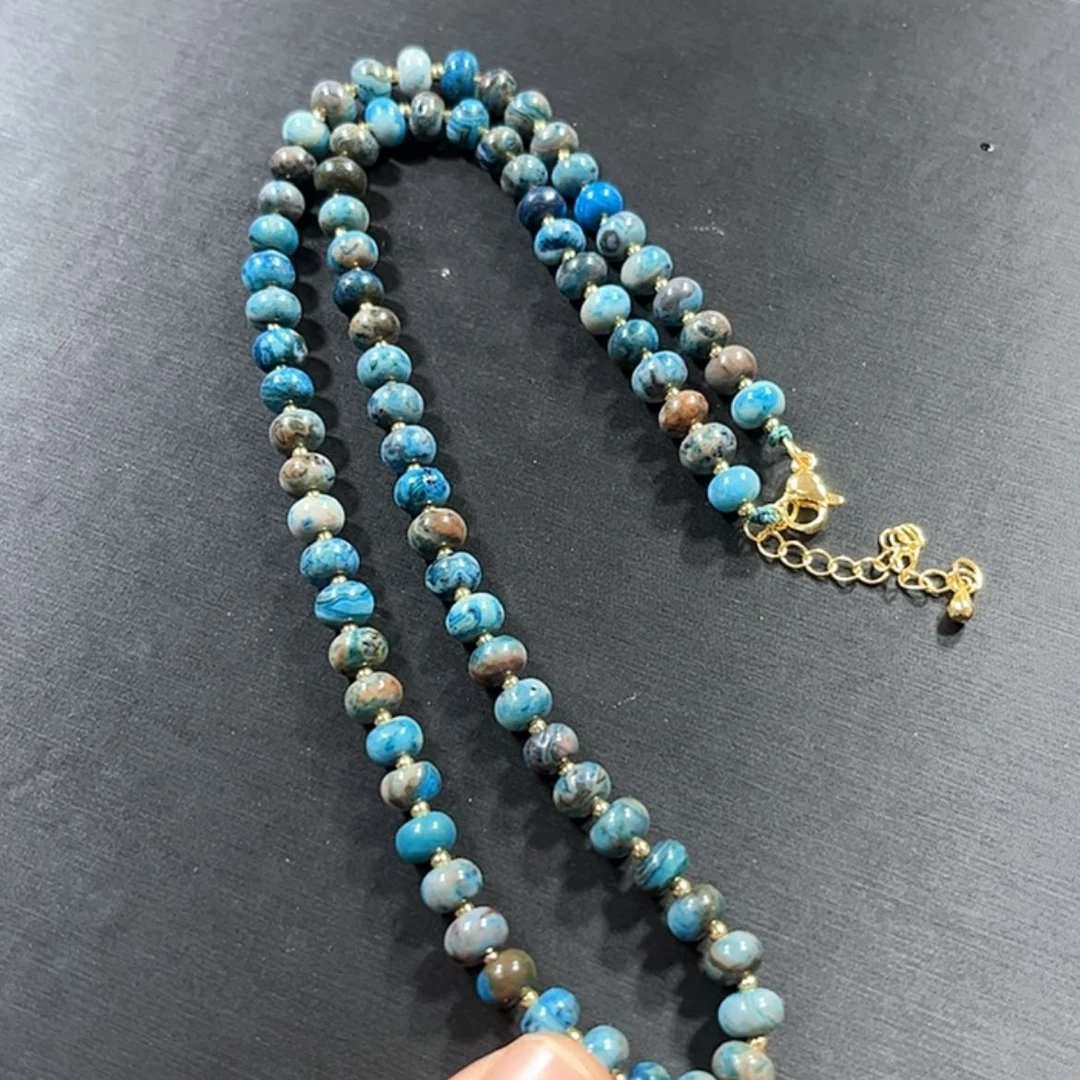 【闪购商品】琉璃颈饰舒具石老油料10