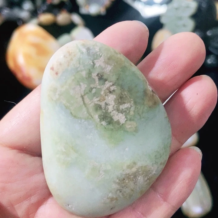 和田玉（糖玉）未镶嵌车挂