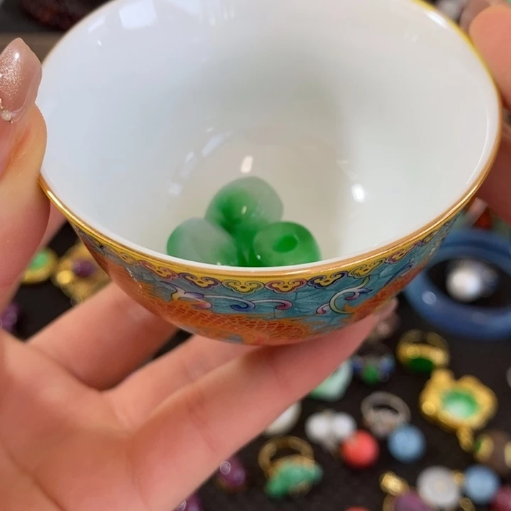 河***姐杯瓷器杯子漂亮漂亮