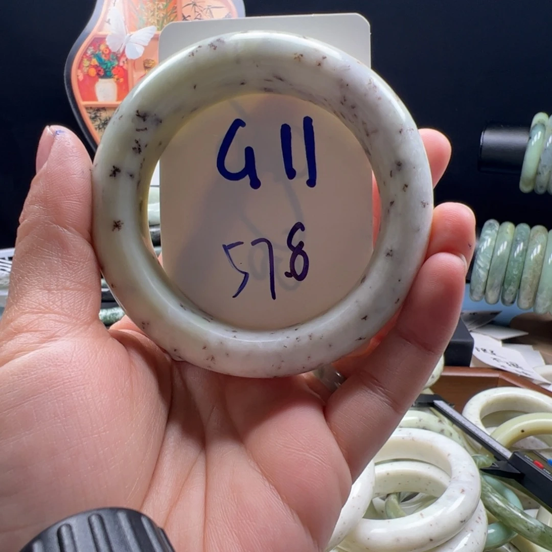 蛇纹石玉合金手镯