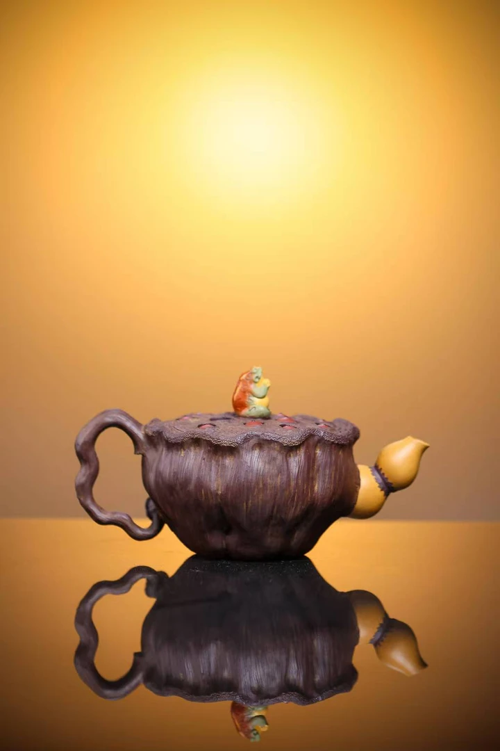 紫砂莲蓬壶《祈福》