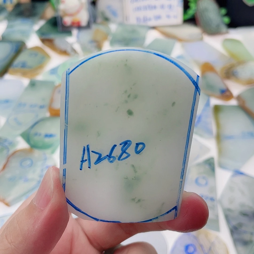 定制翡翠未镶嵌包工