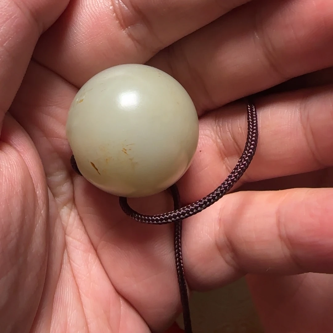 後***人和田玉未镶嵌挂件