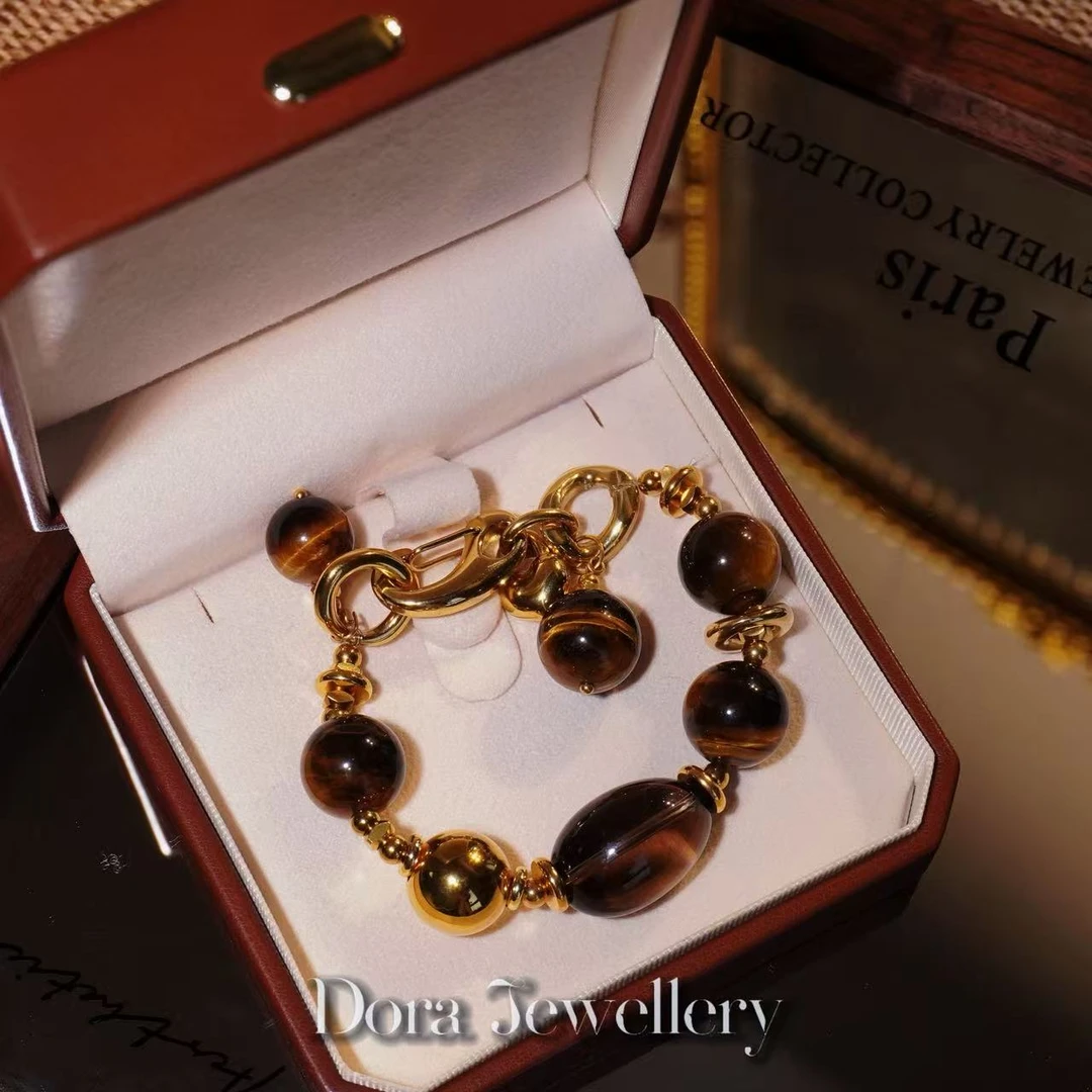 人间山茶 4073 虎眼石手链 多样性发其一