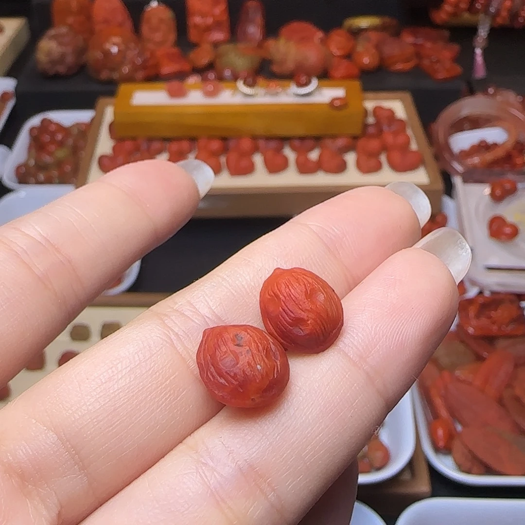 心***儿南红玛瑙未镶嵌吊坠(不含链)