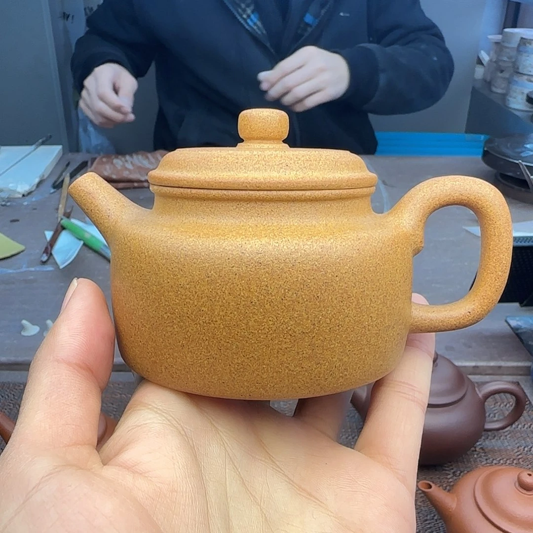 真***你紫砂茶壶黄金段得钟