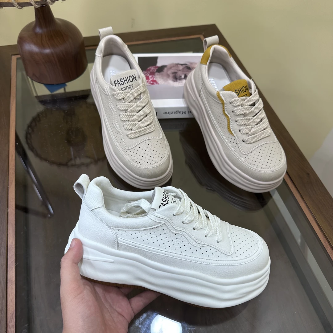 休闲平跟透气深口圆头时尚休闲鞋鞋子韩版网红ins