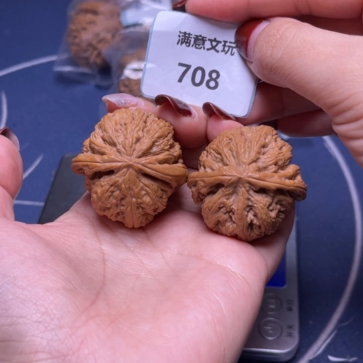 文玩核桃把件粗筋40.708