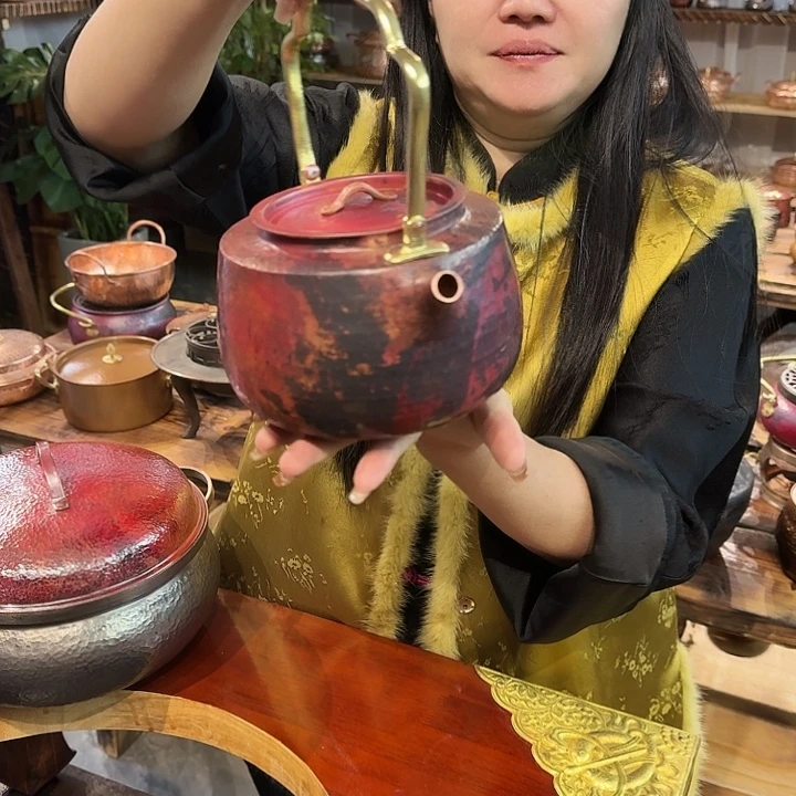 紫铜手工制作摆件