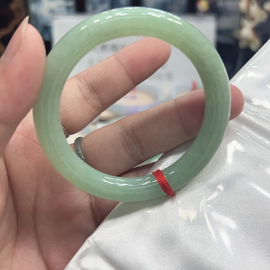 翡翠未镶嵌手镯天然缅甸翡翠a货手镯
