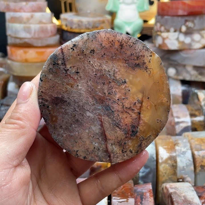 晓***脚定制玛瑙定制手镯口径55不退不换