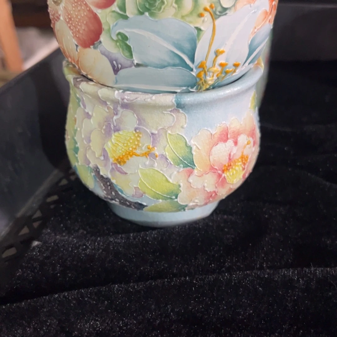 G***冰不加冰拍多肉花盆2个