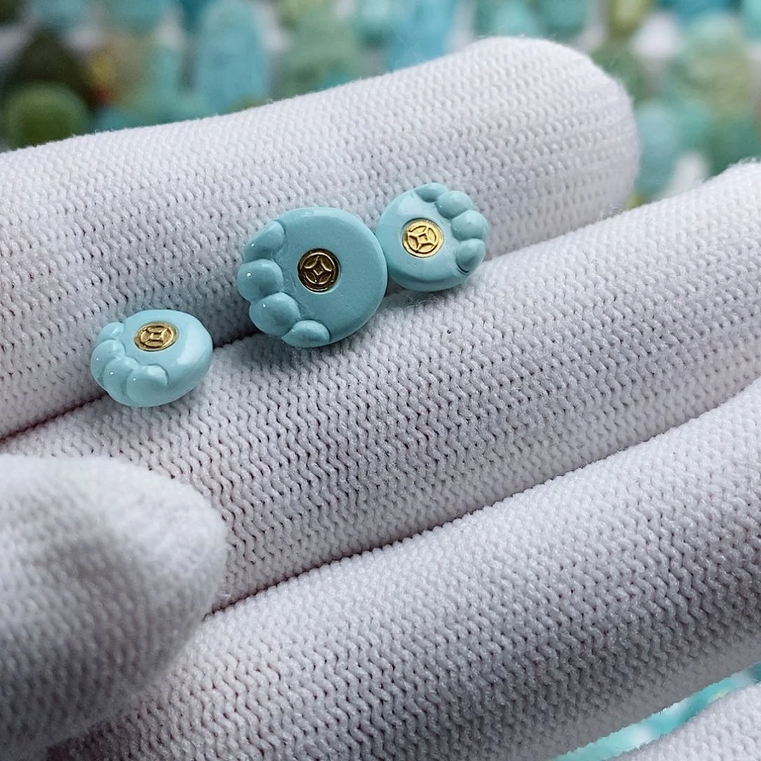 绿松石绿松石未镶嵌庞*