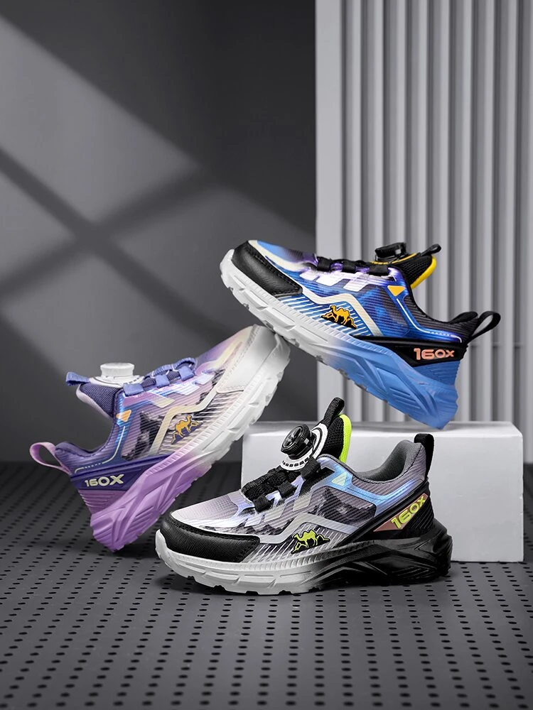 2025秋季儿童运动鞋新款网面透气跑步减震软底防滑中大童