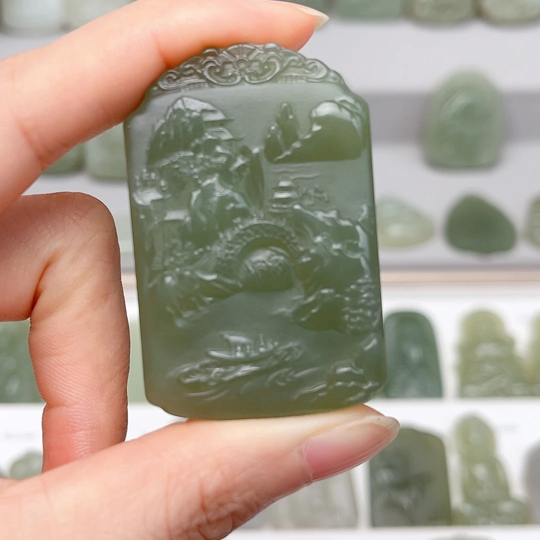 和田玉未镶嵌颈饰?***?