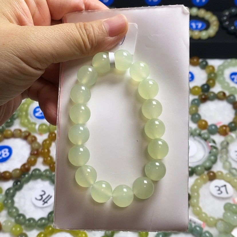 【闪购商品】未镶嵌蛇纹石玉手链