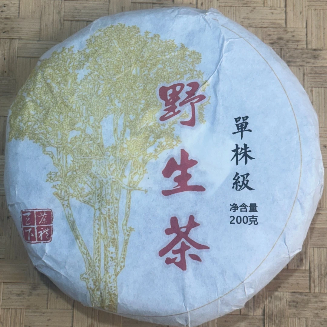 【546号】2023年荒野生茶  200克饼  2-14