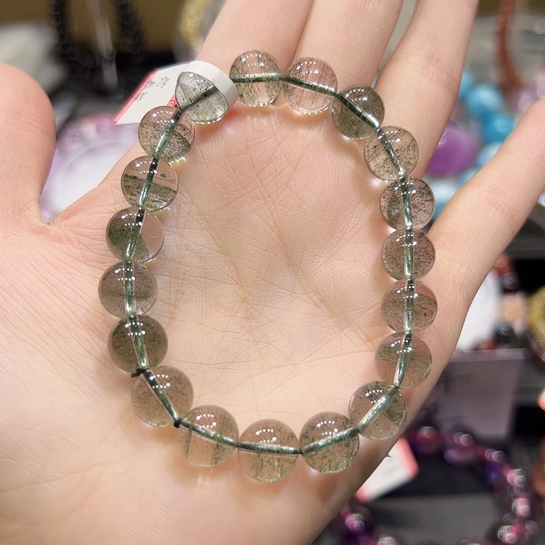 手链未镶嵌水晶Sg13千层绿幽灵