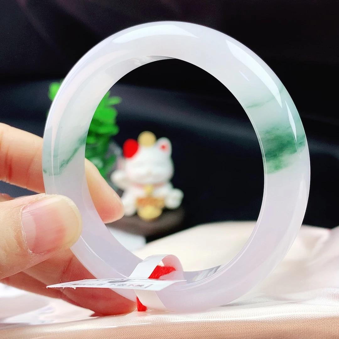 未镶嵌手镯翡翠54圈