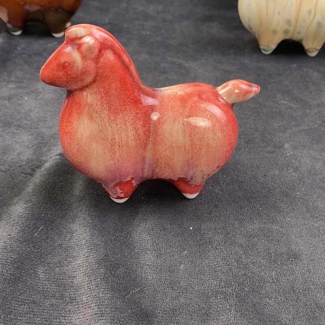 L***鱼景德镇高温陶瓷摆件