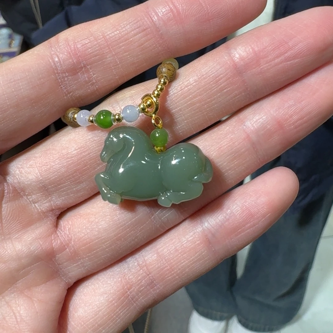 和田玉未镶嵌颈饰1214淼淼代购不退