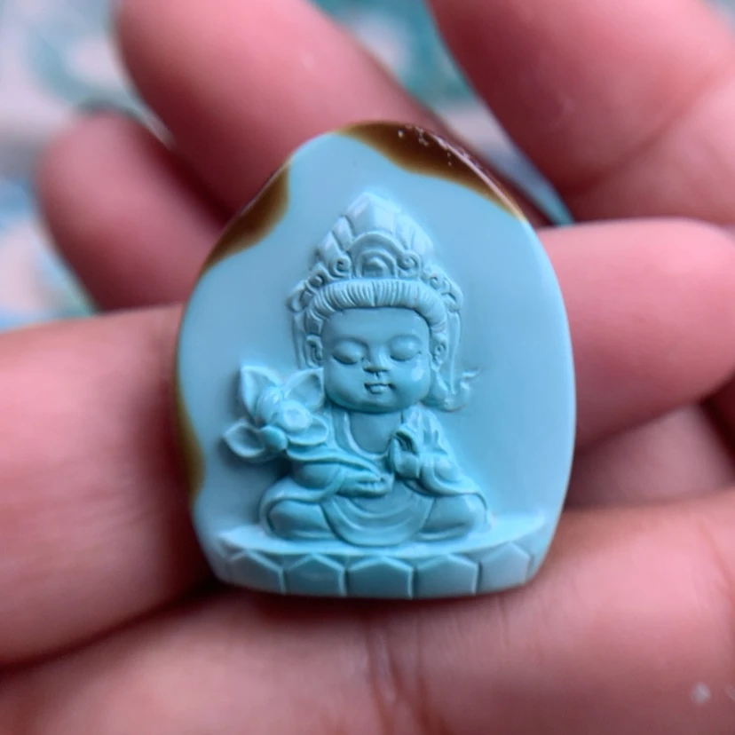 【闪购商品】绿松石未镶嵌雕刻