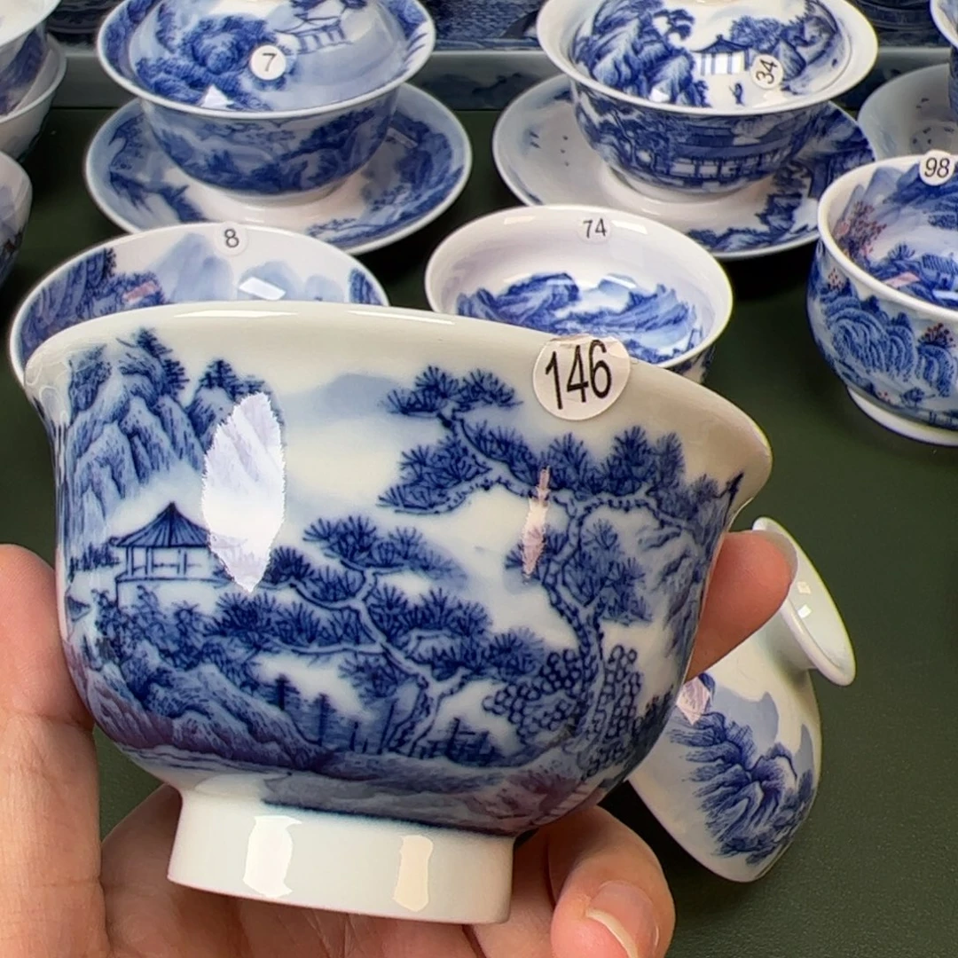 木木景德镇纯手工纯手绘茶具146
