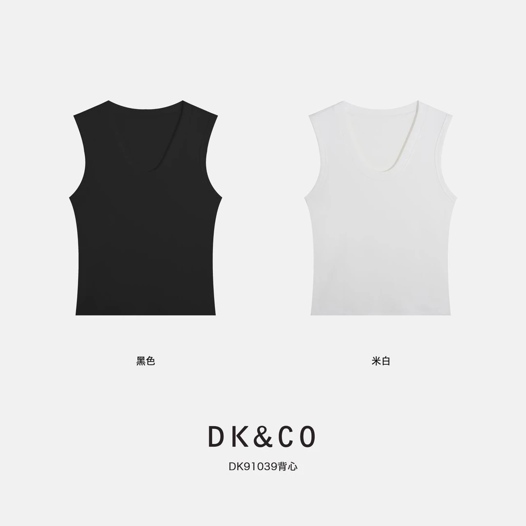 杨杨 DK-(骨子美)极简高级显瘦高品质背心DK91039