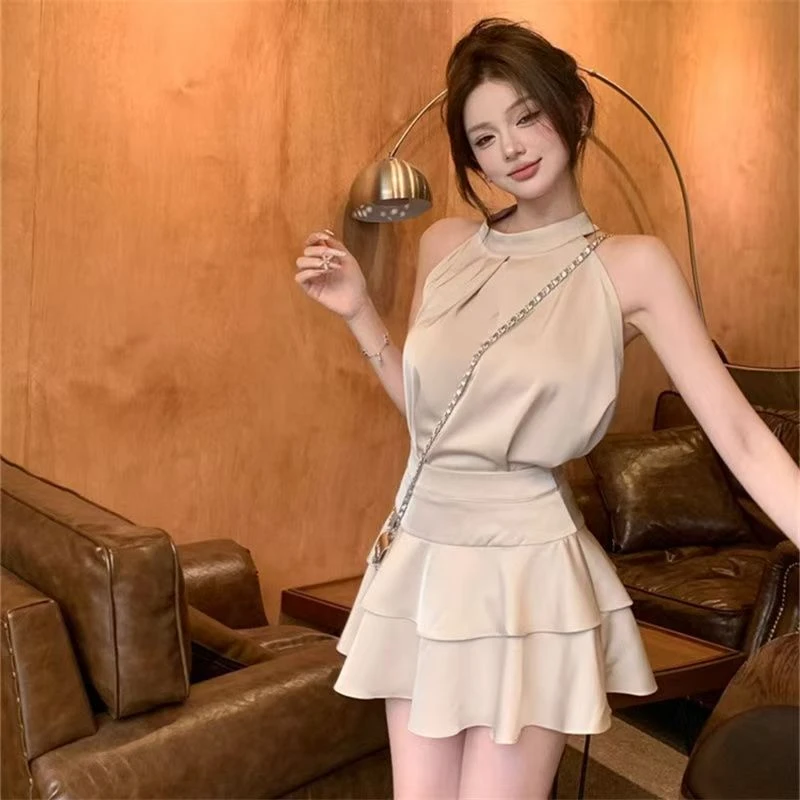 裙子直播风气质高级感纯欲上衣2025新款爆款洋气女温婉大方衣服