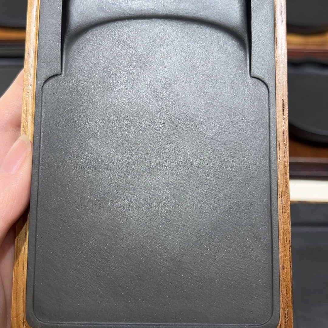 老坑歙砚水舷坑门砚