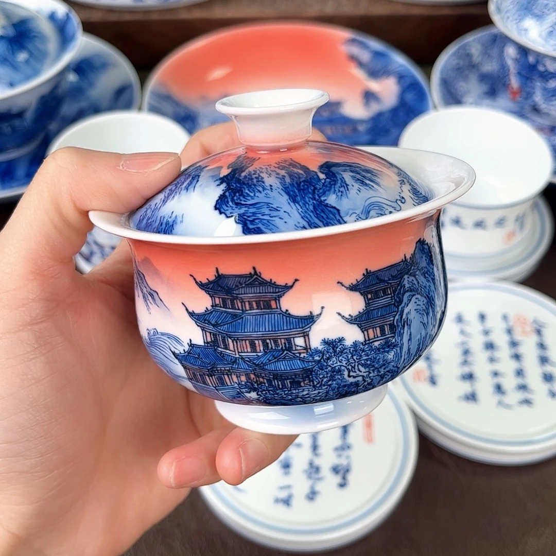 手绘高温瓷器瓷器