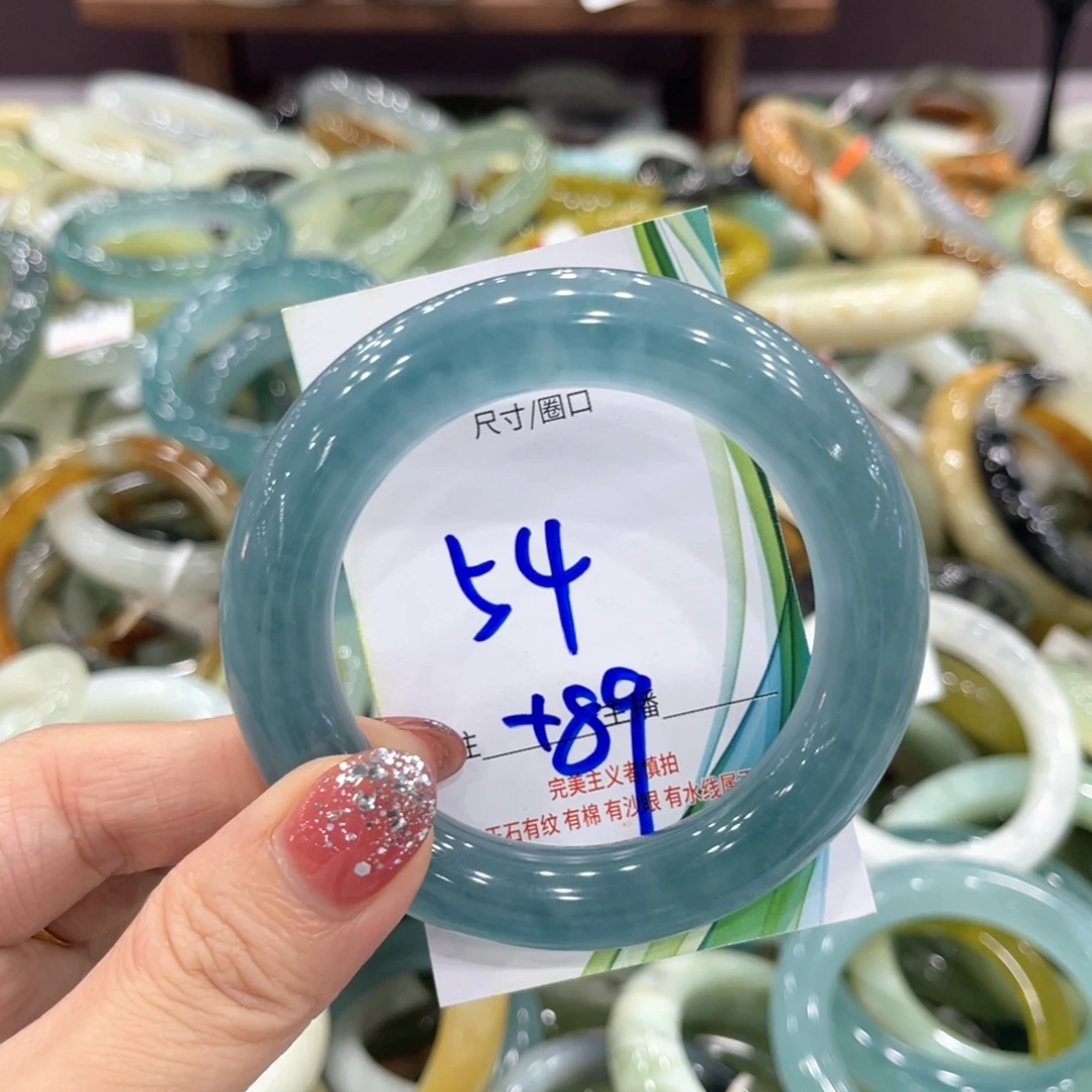 未镶嵌岫玉手镯手镯