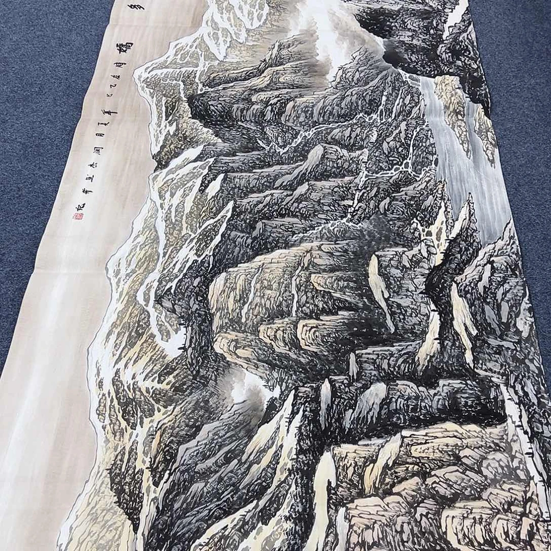 国画事事顺心如意万事如意