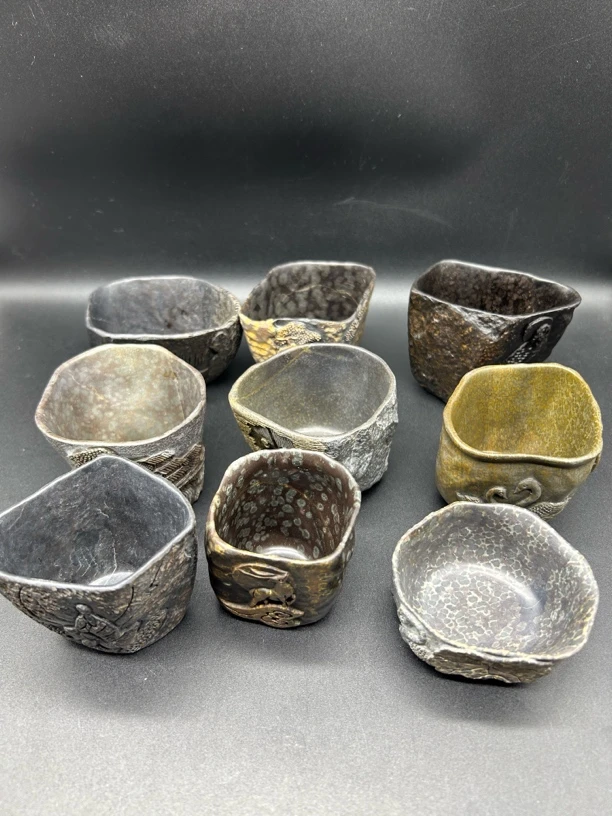 冰碛岩石主人杯容量50～100毫升左右