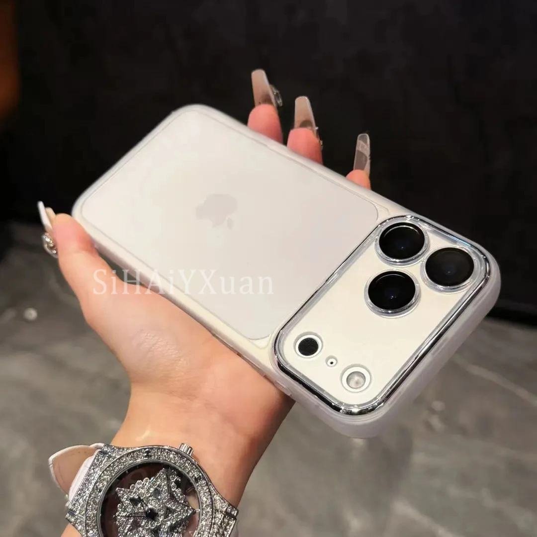 适用苹果17promax透明防摔手机壳17air简约全包个性防滑百搭软壳