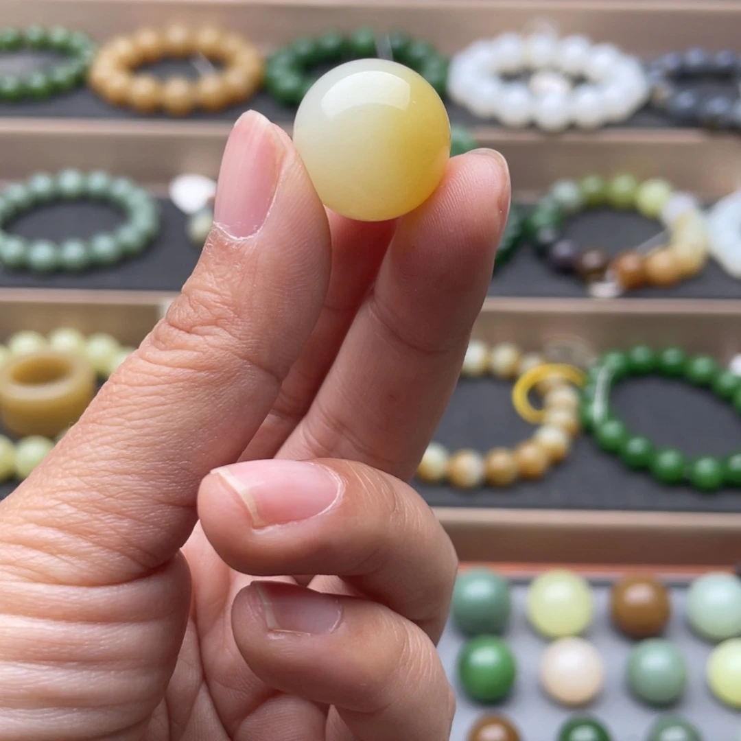 和田玉未镶嵌手链18