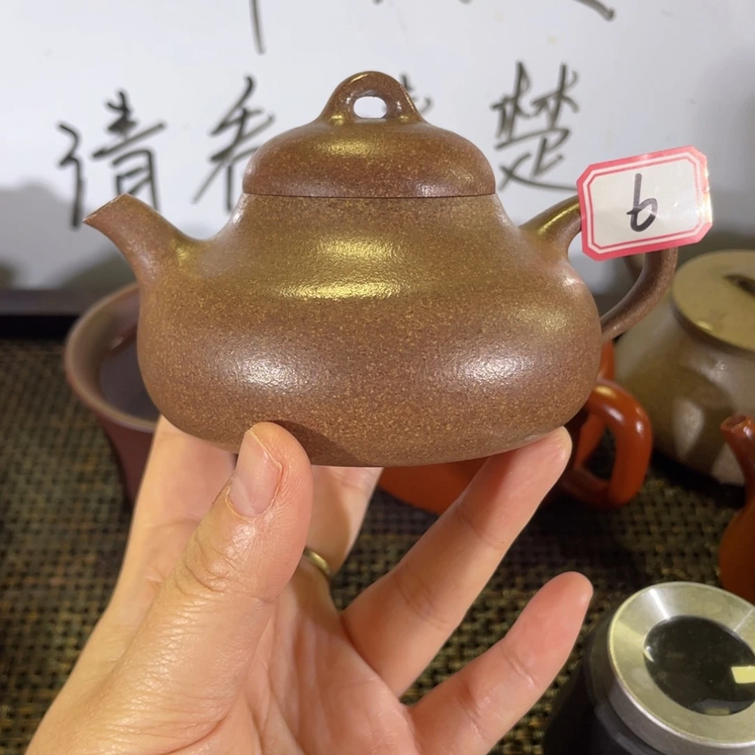 紫砂茶壶乳瓢微瑕全手