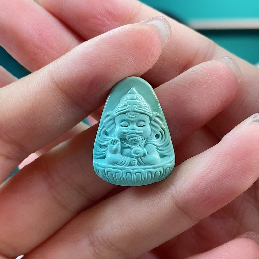 绿松石珠宝奇石未镶嵌