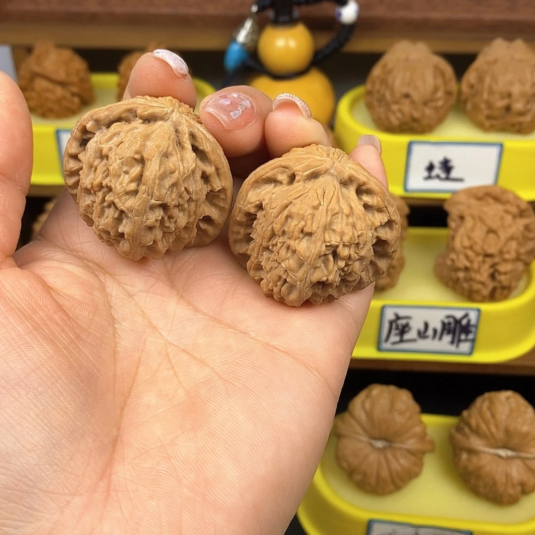 核桃白狮子 文玩/木作/... 文玩把件