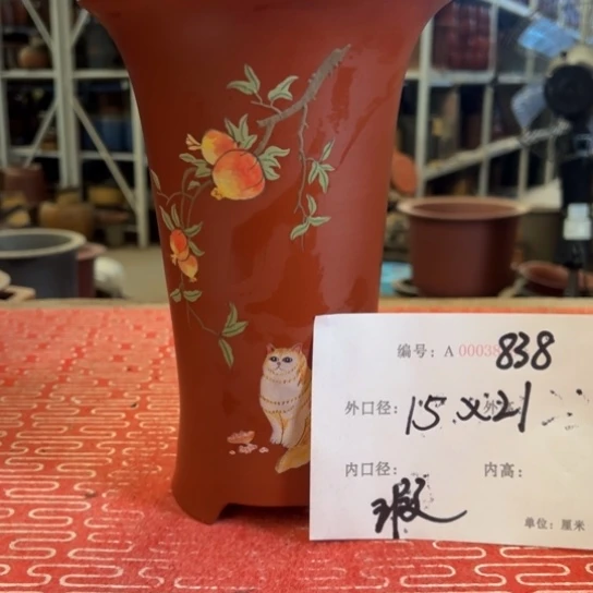 紫砂花盆紫紫砂盆